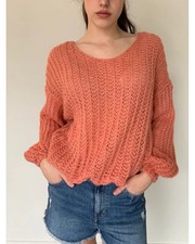 N and Willow Fine K nit Jumper in Cinnamon RRP £45 still in shop £29 on e.bay