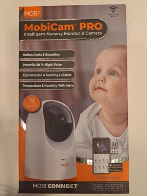 MOBI - Cam PRO Intelligent Baby & Nursery Monitoring Indoor Pan, Tilt, Zoom S...