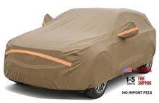 Car Cover Waterproof All Weather for SUV 185-190 inch  6 Layers L-SUV Yellow