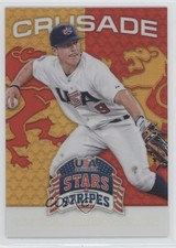 2015 Panini Stars and Stripes Crusade Red 21/99 Blake Trahan #14 9y7