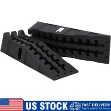 2 Pack Car Ramps for Oil Changes, Portable Auto Lift Vehicle Service Ramp Garage