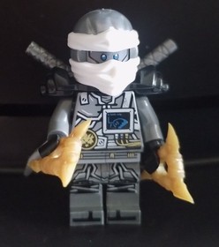 LEGO Ninjago Zane Minifigure The Hands of Time Ninja Armour 70724 njo 0285