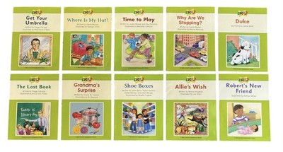 DRA2 Early Readers Levels 4-12 Guided Reading C-G 10 Book Set Pearson