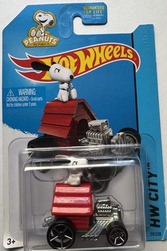 Hot Wheels 2013 HW City Snoopy 59/250 - Modello Diecast Scala 1:64