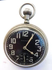 WW11 VINTAGE MILITARY WALTHAM POCKET WATCH Premier movement 16S