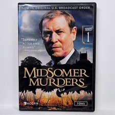 Midsomer Murders Series 1 DVD 3-Disc Set Acorn UK Broadcast Order John Nettles