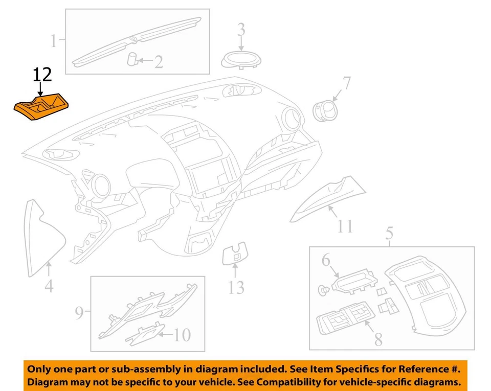 Aplique Chevrolet Spark Spark Ev 2013-2015 95903701 - nuevo fabricante de equipos originales 95903701 Foto 2 de 3