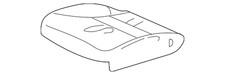 Genuine Honda Seat Cover 81131-t0g-a03zb