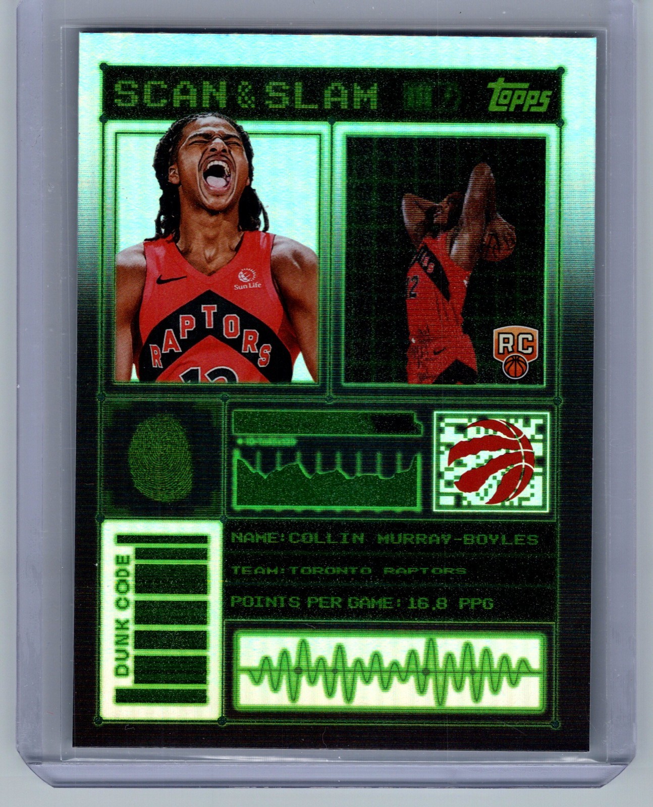 2025-26 Topps Flagship -Collin Murray-Boyles - Scan And Slam Rookie RC #SS-34