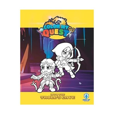 Dice Up Games RPGs Color My Quest - Into the Troll's Cave VG