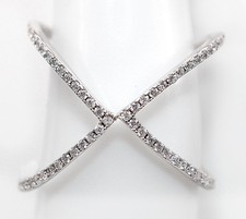 1CT Treated White Sapphire 925 Genuine Sterling Silver Ring Jewelry Sz 7 MK6-3