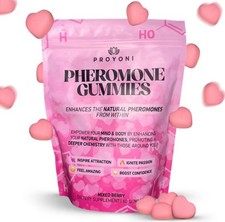      ProYoni Pheromone Gummies -  Enhance Natural Pheromones - 60 Count 