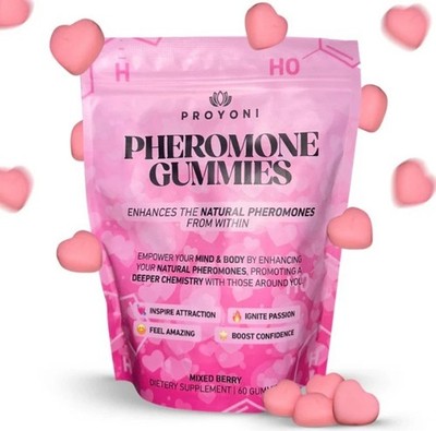 ️ ProYoni Pheromone Gummies -  Enhance Natural Pheromones - 60 Count