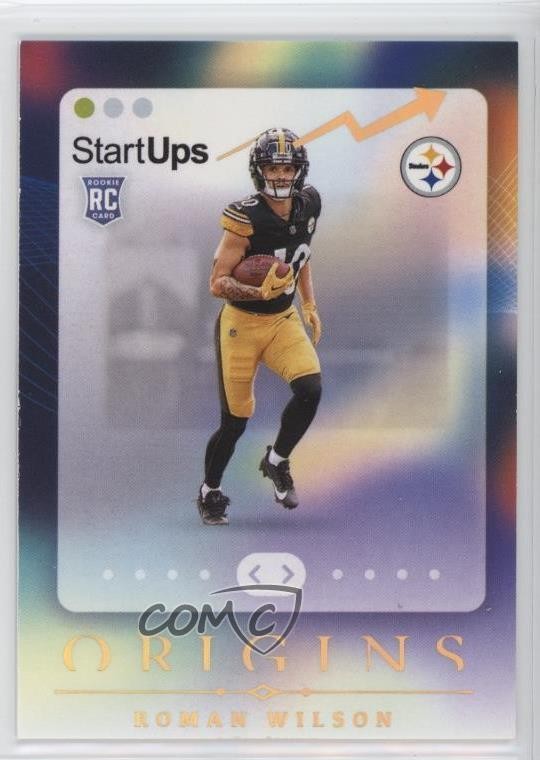 2024 Panini Origins Start-Ups Roman Wilson #19 Rookie RC 12g7