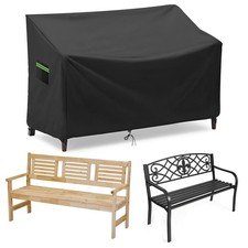 Housse de banc de jardin 2/3/4 places étanche, couverture banc de jardin...
