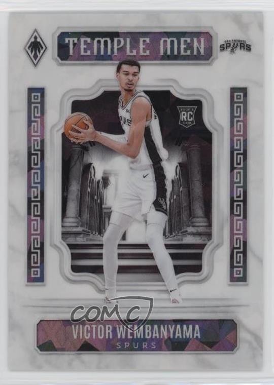 2023 Panini Phoenix Temple Men White Ice 71/125 Victor Wembanyama Rookie RC 0rd2