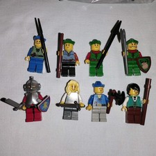 Lego castle Moyen Age Château Chevalier Loup Wolf Vintage Figurines Minifig