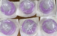 25 Nipples Enfamil Extra Slow-Flow Soft Nipple Latex Free Purple Ring FREE SHIP 