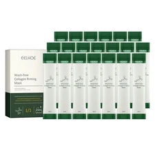 CROOT 20 Packs Korean Collagen Firming Mask Skin Care, Wash-Free Sleeping... 