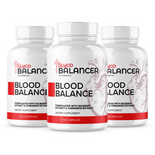  3 Pack Glyco Balancer Blood Balance Support Capsules Pills 180 Capsules 