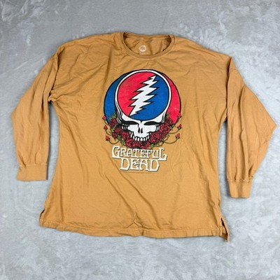 Life Clothing Grateful Dead Shirt Men XXL Long Sleeve Steal Your Face Streetwear