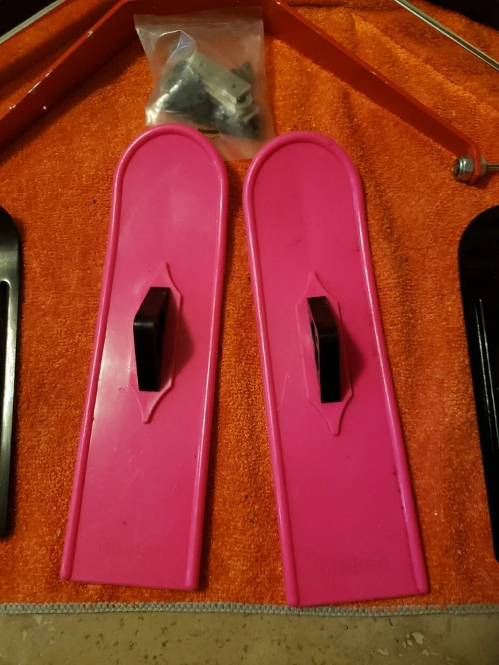 Lot Of 7 Ski For RC Plane - Airplane Ski's With Struts - Image 2 of 4