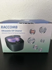 Ultrasonic Retainer Cleaner Machine - Raccomb 45kHz LED Light Ultrasonic Cleaner