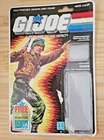 Hawk Commander Swivel Arm GI Joe NOT A REPO W PLASTIC Cardback Figure File Card