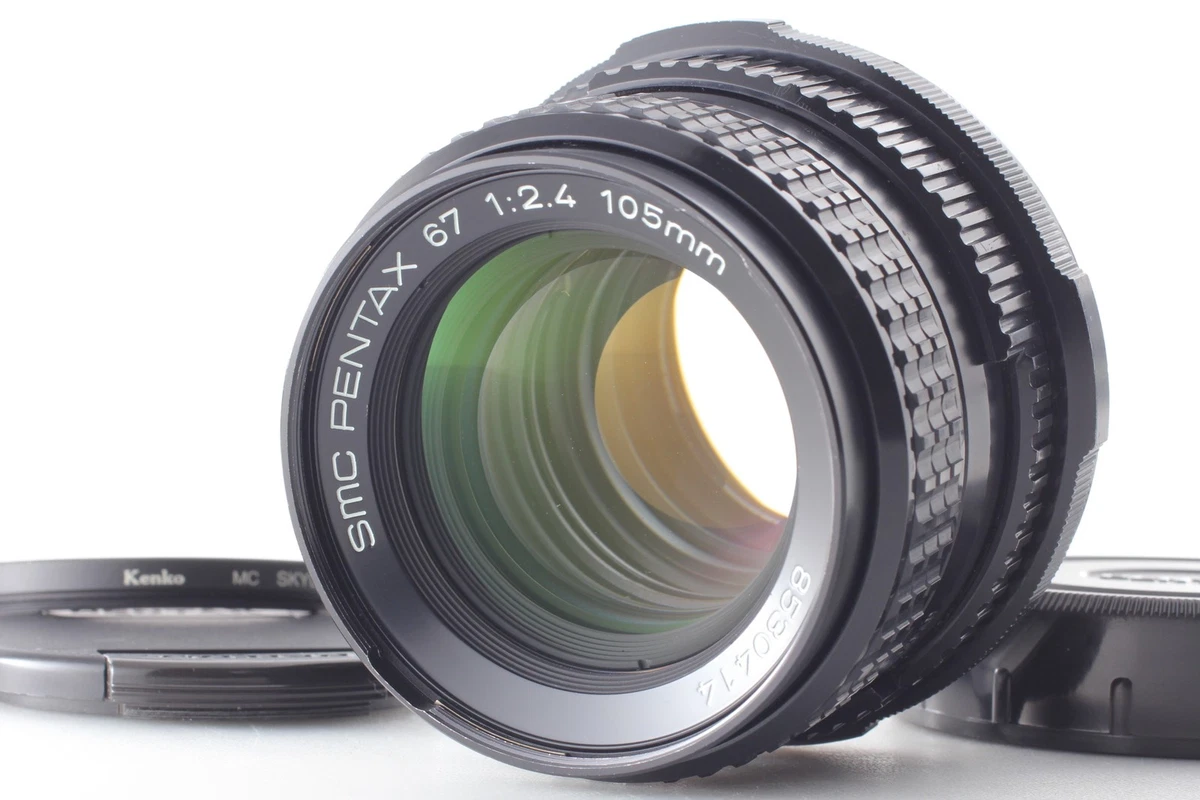 Pentax Camera Lenses SMC 105mm Focal f/2.4 Maximum Aperture for