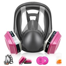 Reusable Full Face Respirator Gas Mask with 60921 Activated Carbon Filter 6800