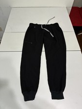 Figs Zamora Pants Medium Black Technical Coll...