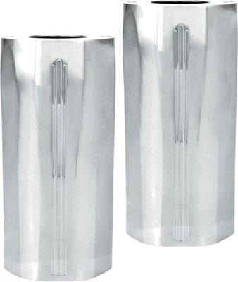 Performance Machine Tech Fork Slider Covers Chrome #0208-2045-CH Harley Davidson