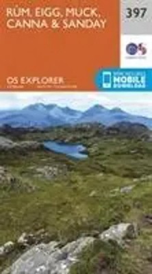 Rum, Eigg, Muck, Canna and Sanday | Ordnance Survey | Englisch | (Land-)Karte