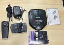 Sony Car Discman D-M805 CD Player WITH REMOTE Accessories