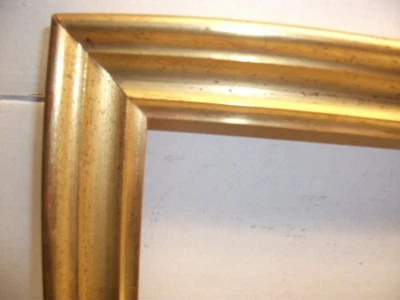 Cadre XIXème en bois doré à l'or 41 X 34 Feuil 35,5 X 28,5 cm Paire possible - Photo 1/4
