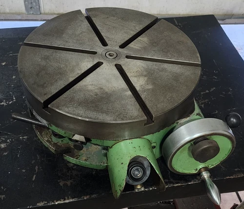 ABA ABAWERK 15.5" 40CM Precision Rotary Table with Optical sight