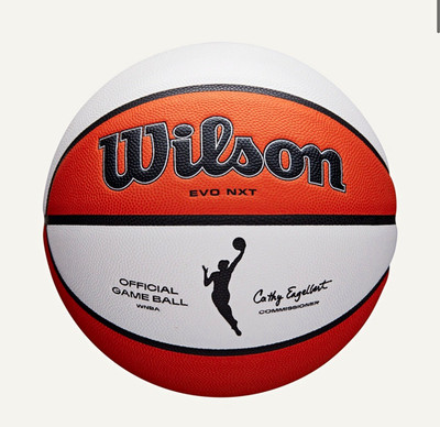 Wilson Evo NXT WNBA Official Game Basketball Size 6 Genuine Leather Indoor Only
