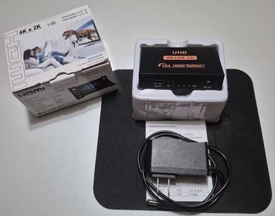 HDMI Splitter 1x4 Expansion. 1080p / 4K Multimedia Interface