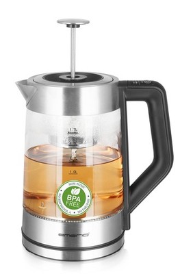Emerio Wasserkocher 1,7 l, 5 Heizleistun NEW