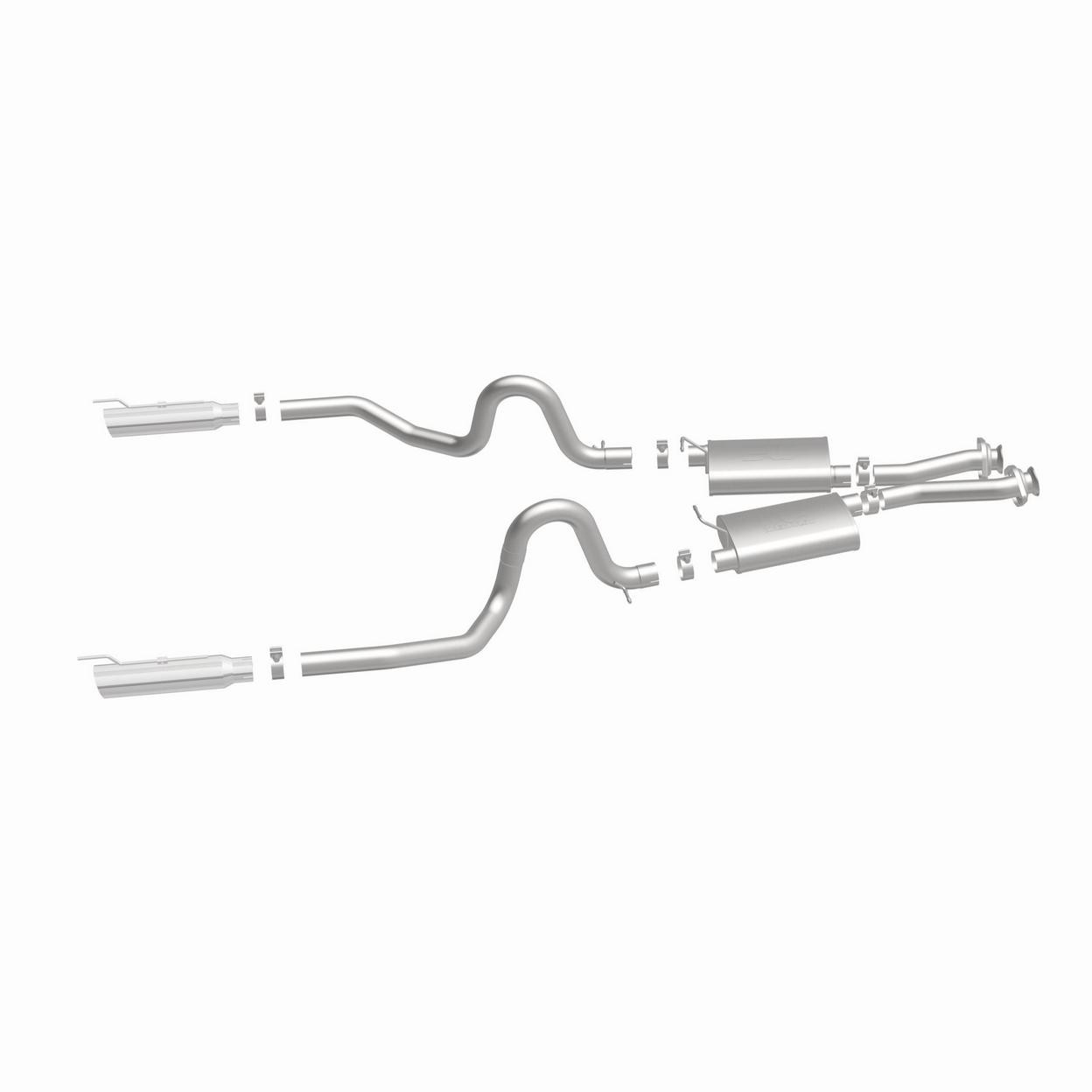 Exhaust System Kit for 2003-2004 Ford Ford GT 4.6L V8 GAS SOHC