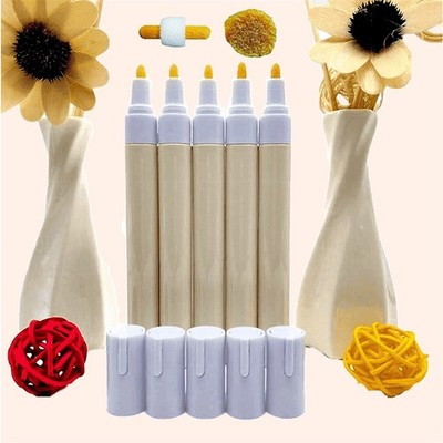 10 Empty Refillable Reusable paint pens for artists high flow acrylic paint nib