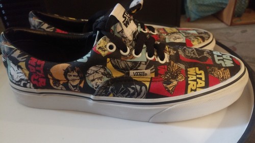 Men's size 9 (10½W) Rare Star Wars - Van's OTW Canvas Sneakers (TB4R) Used/VGood - Picture 9 of 14