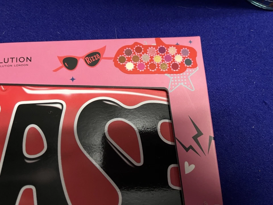 Revolution Beauty Grease It’s The Word Shadow Palette Car Shaped New - Image 3 of 4