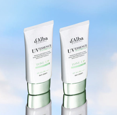 D'ALBA - Clean Tea Tree Liposome Tone-Up Sun Cream 50ml x 2ea  SPF50+ / K-Beauty