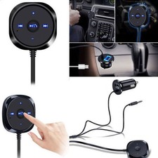 Muisc Voice Calling Bluetooth Receiver Adapter for Car Speaker AUX In Hand free
