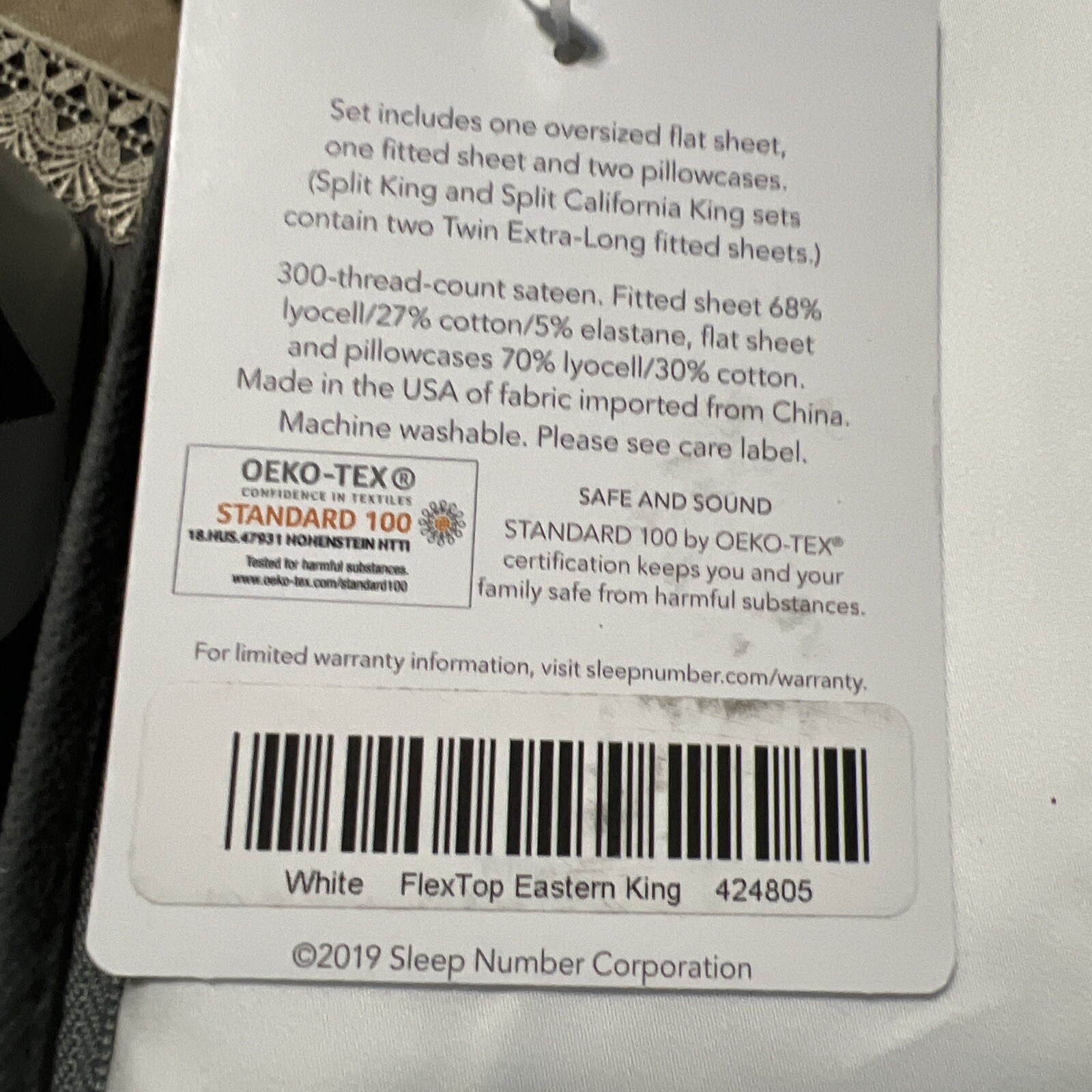 sleep number flex top Eastern King Sheets eBay