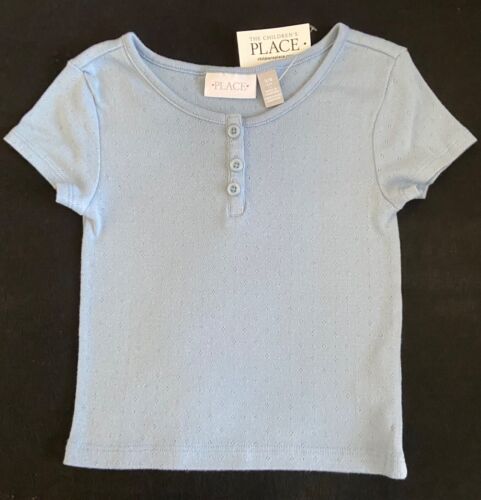 NWT The Children's Place Girls' Short-Sleeve Shirt Size 5/6