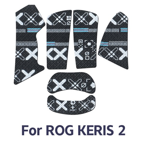 Mouse Grip Tape Sticker Non Slip Suck Sweat For ROG Keris 2/2 Ace Gaming Mouse - Afbeelding 7 van 21