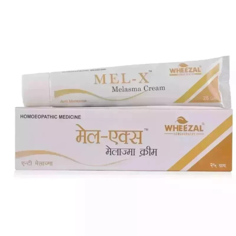 Crème Mélasma Wheezal Mel-X - Traitement Naturel Hyperpigmentation - Exp. Avril 2027
