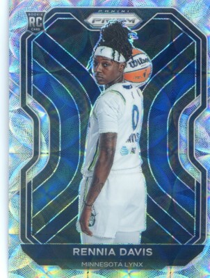 2021 Panini Prizm WNBA RENNIA DAVIS RC #97 PREMIUM BOX SET SCOPE #41/99 LYNX